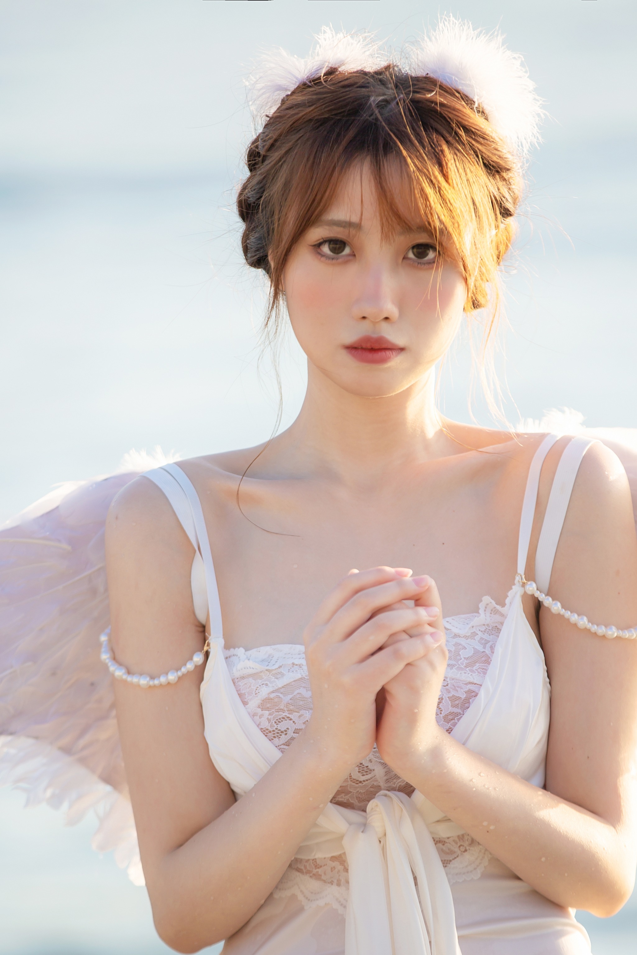 图片[1]-念雪ww – NO.037 海边神明少女[50P]-XikXak